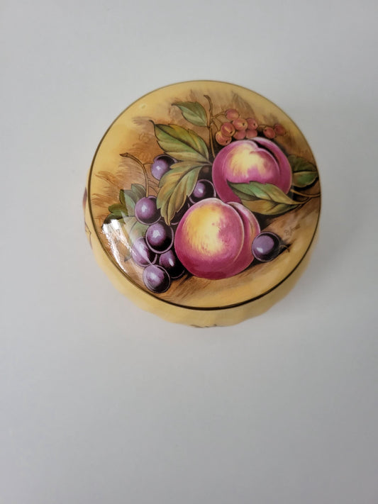 Aynsley Orchard Gold Lidded