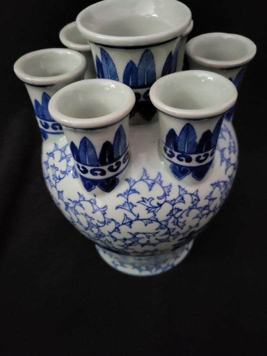 Chinese Posy/Crocus Vase